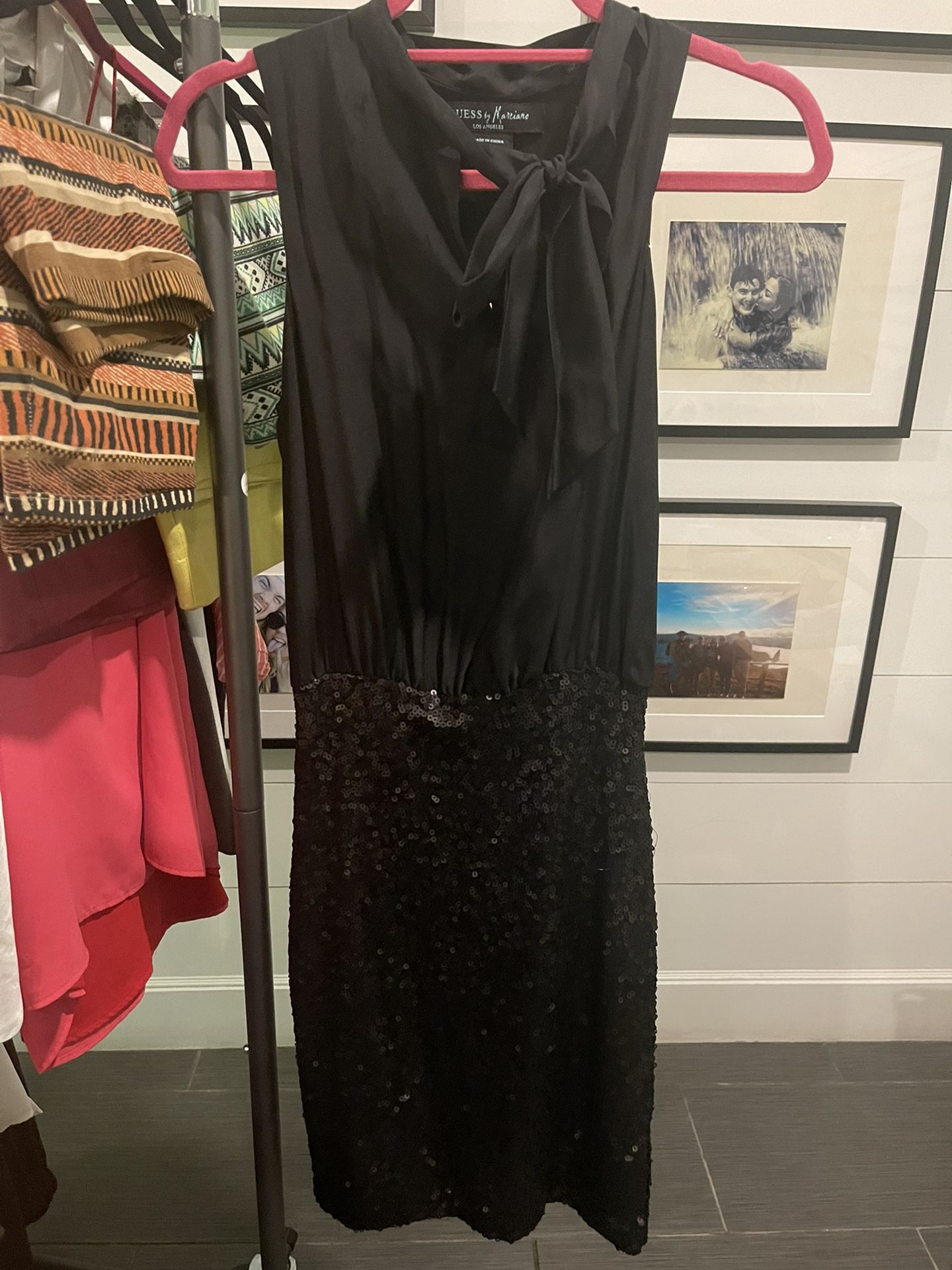 Guess By Marciano - Designer Sequin Blouse/ Pencil Skirt Dress