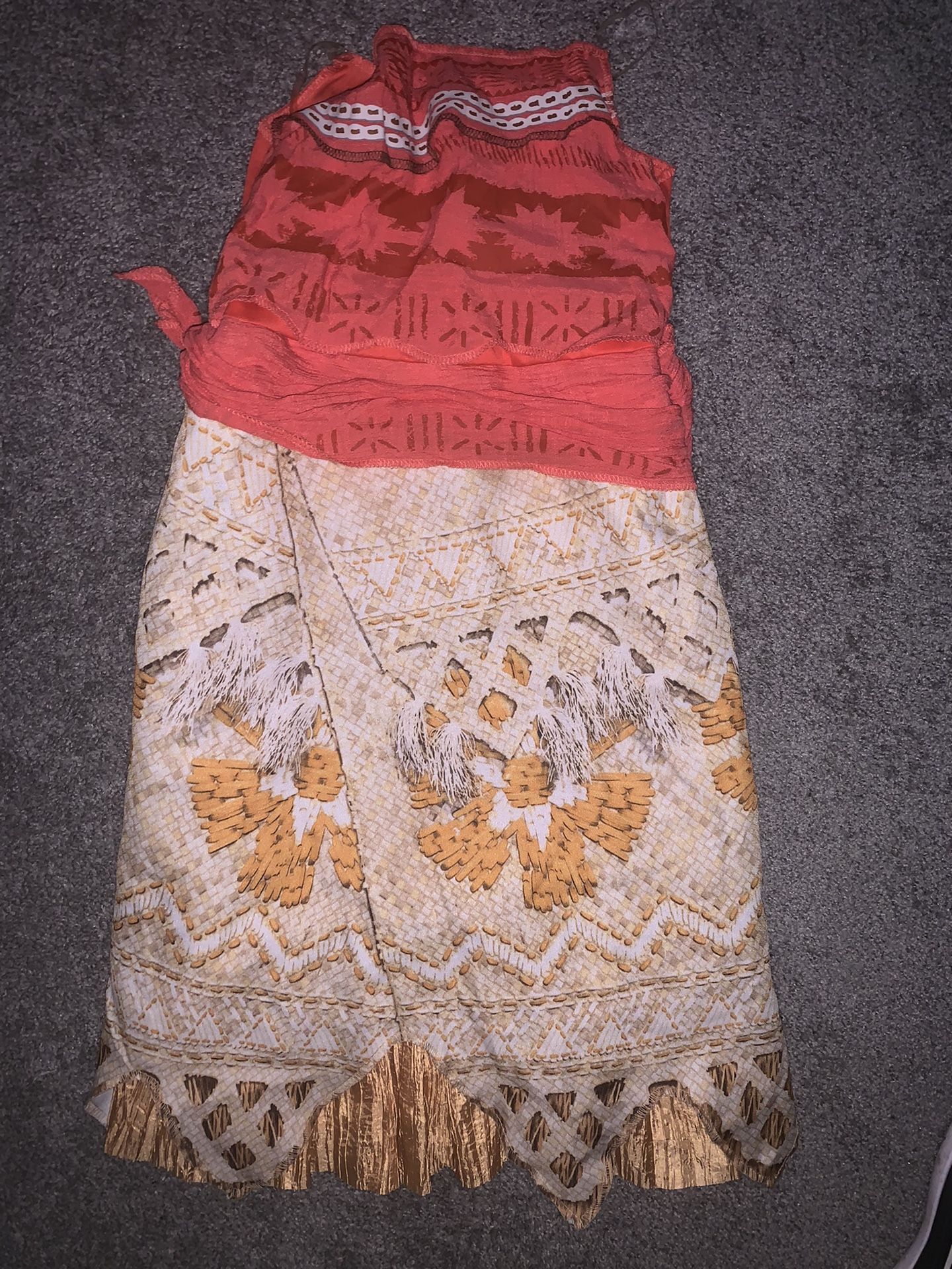 Moana Girls Size M 8-10