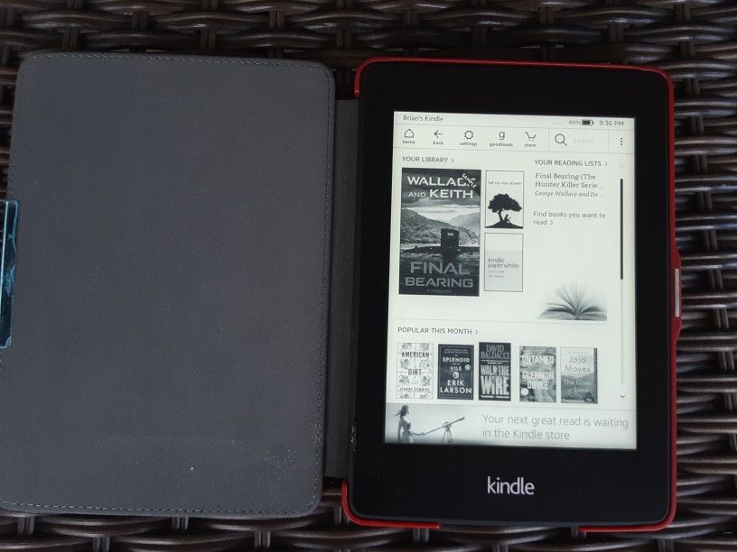 Light Up Kindle E-reader