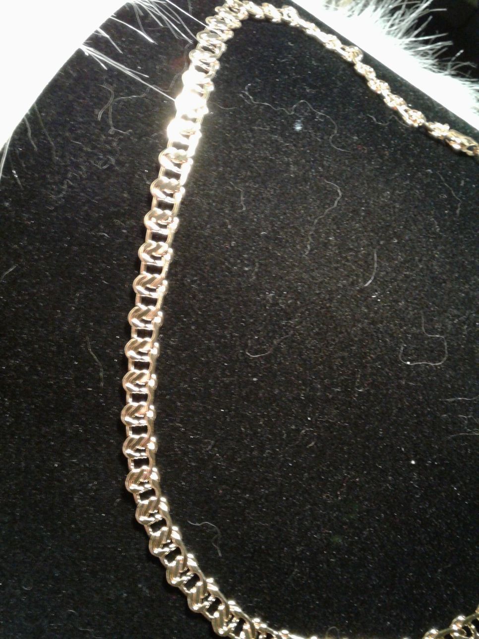 20"18k gold filled Snail Wheat LINK Chain
