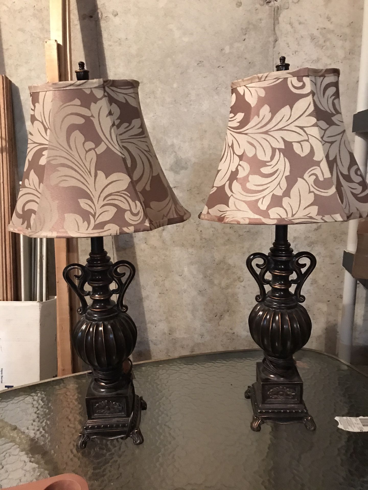 Table Lamps - Pair