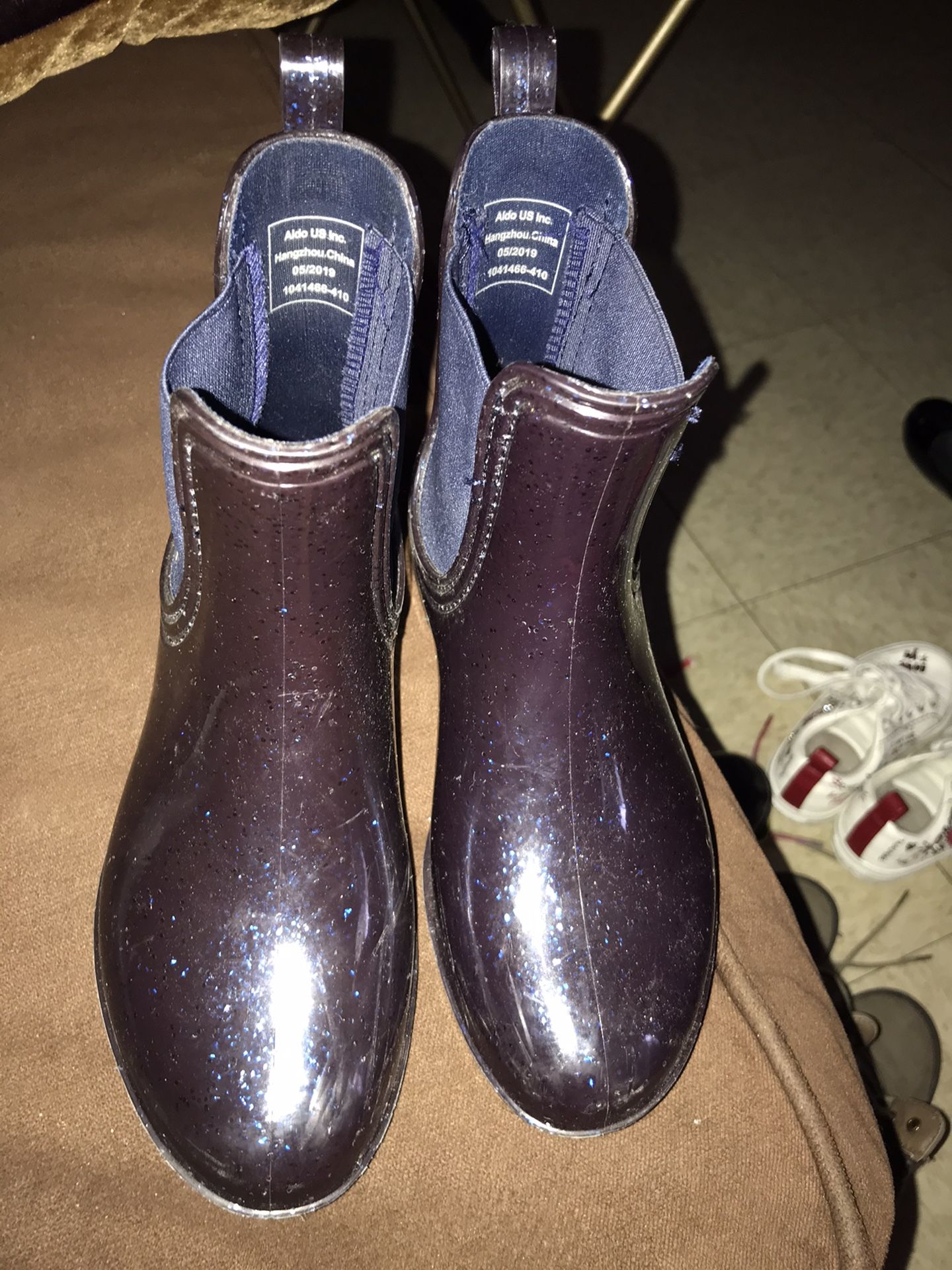 Aldo Rain Boots And self Love Tennis Little Girl Size 12