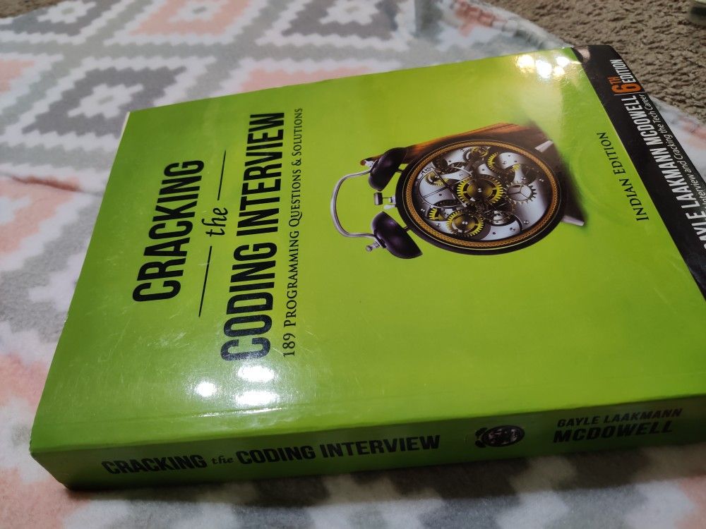 Cracking the Coding Interview Book