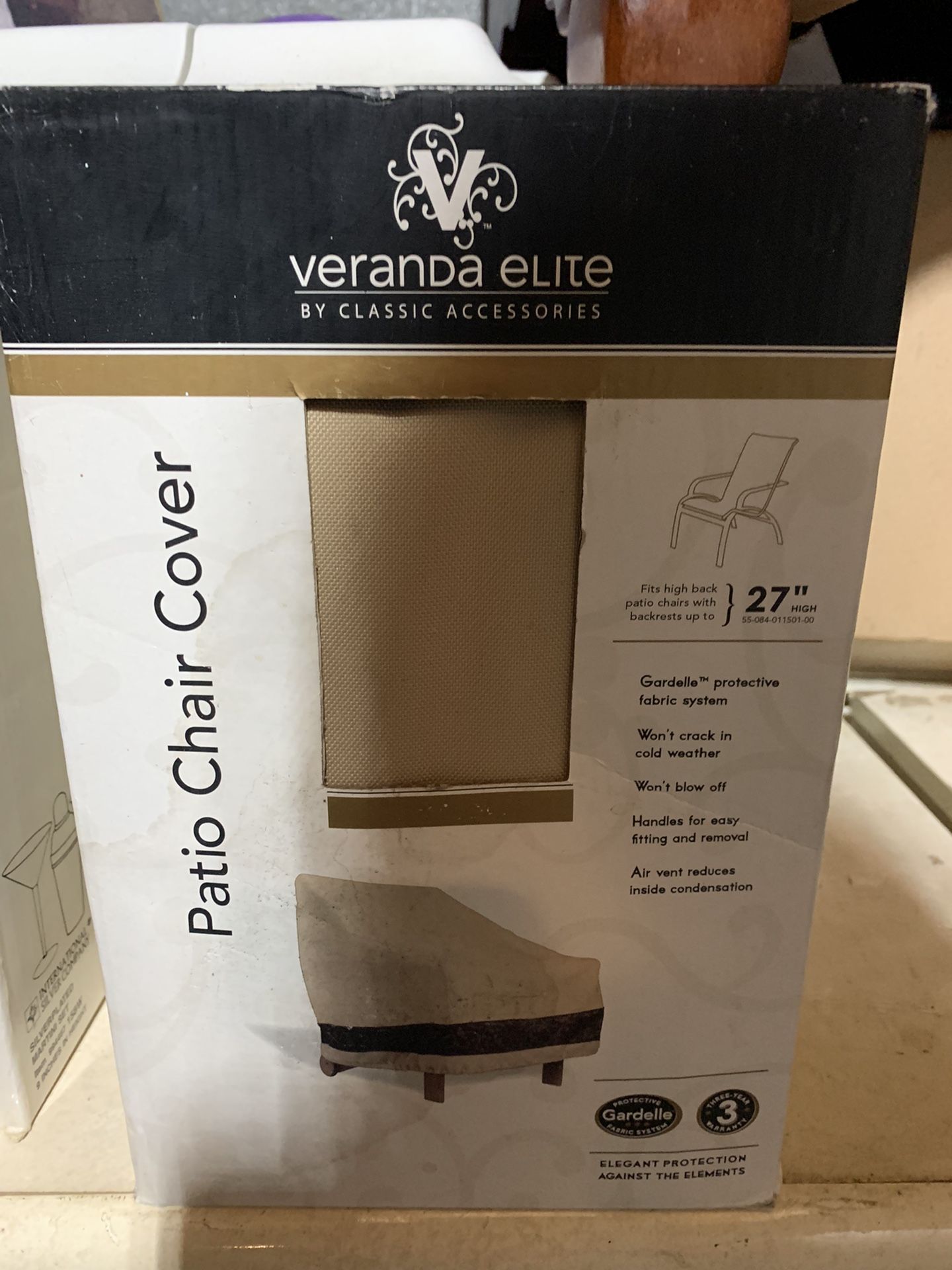 Classic Accessories Veranda Elite High Back Patio Chair Cover