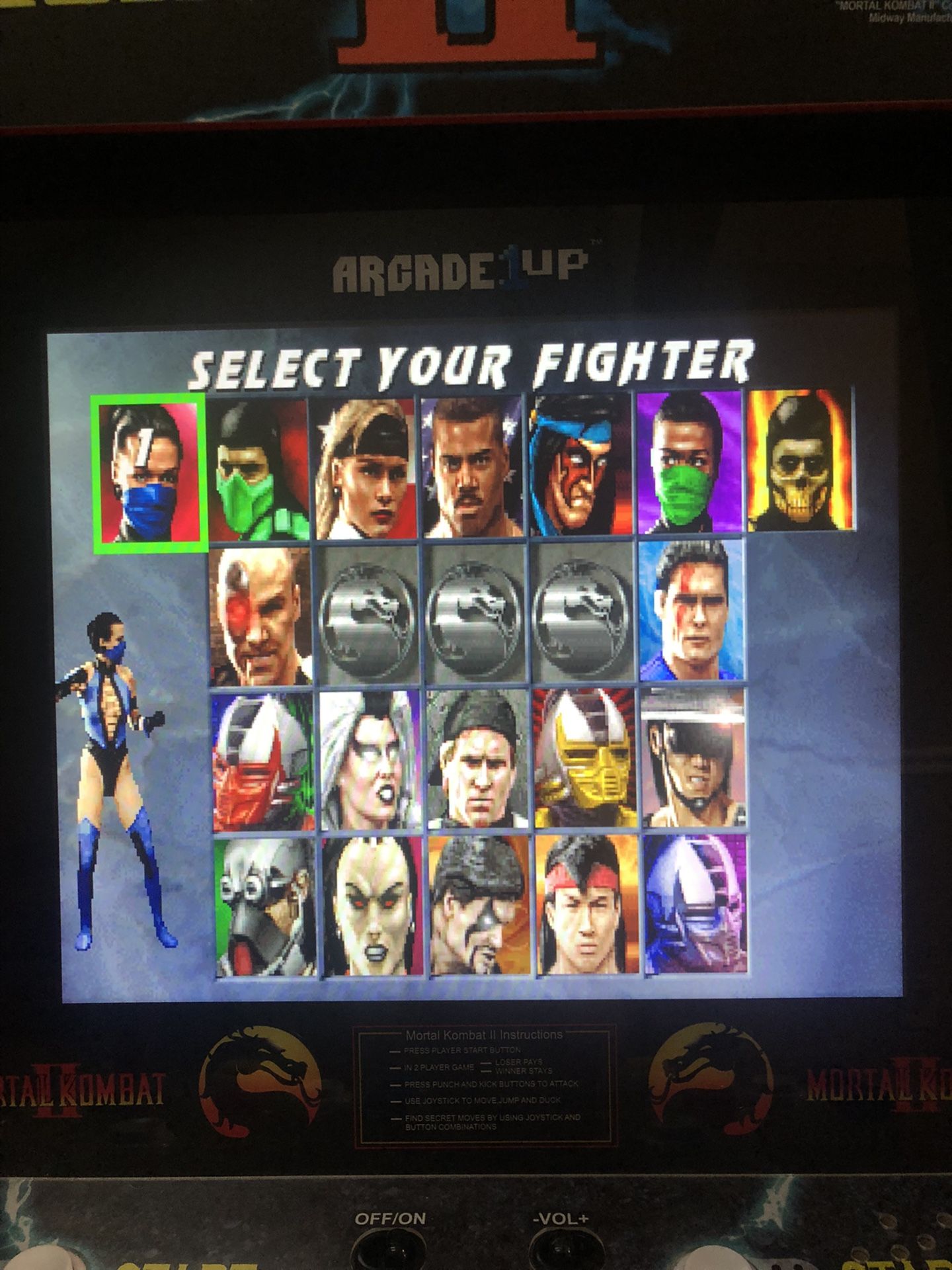 Mortal Kombat Arcade Game