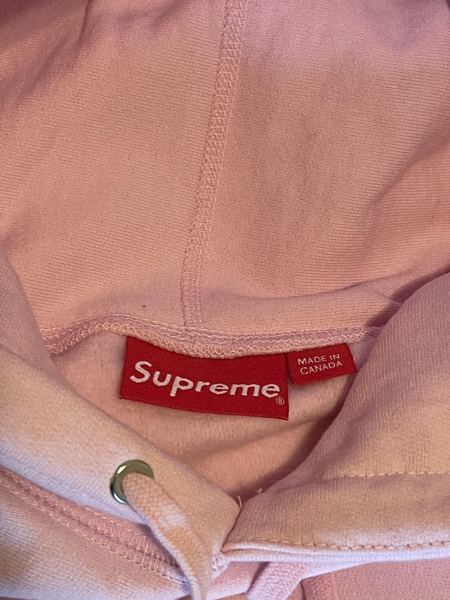 Supreme Bandana Box Logo Hoodie Pink LARGE