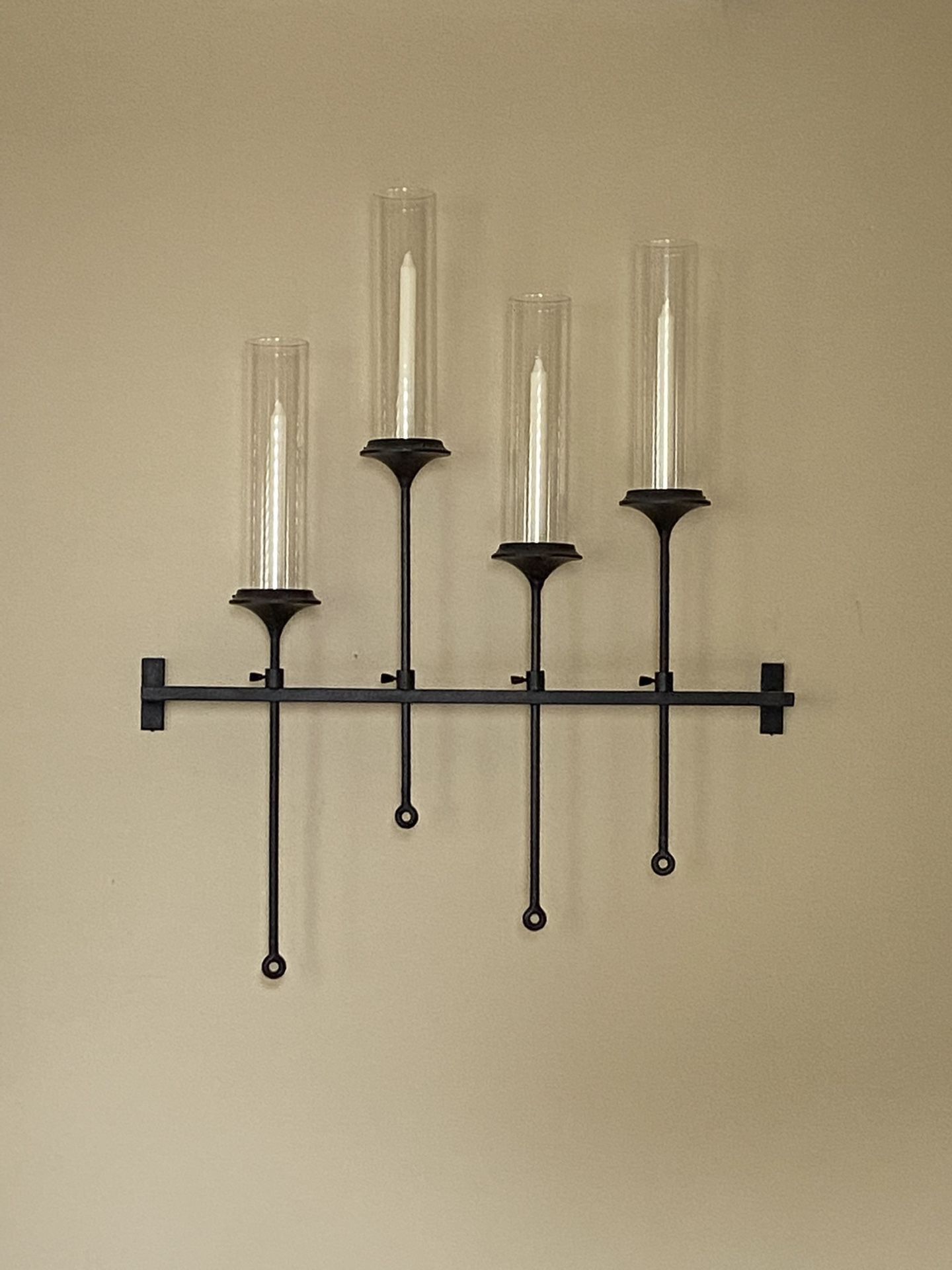 Pottery Barn Wrought Iron Candle Holder