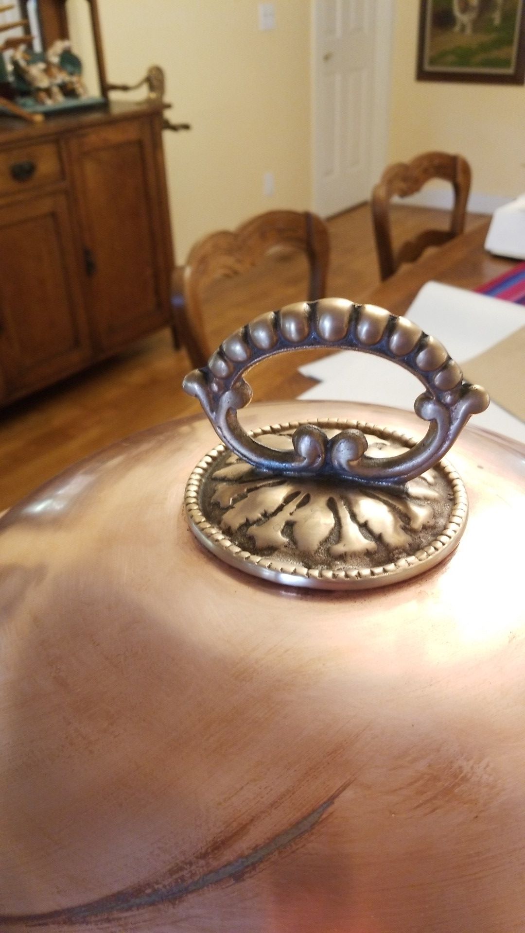 Copper & Brass Chafing Dish Stunning