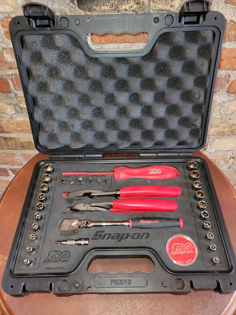 Snap On 31 pc 1/4" General Service Drive Set-100th Anniversary Edition