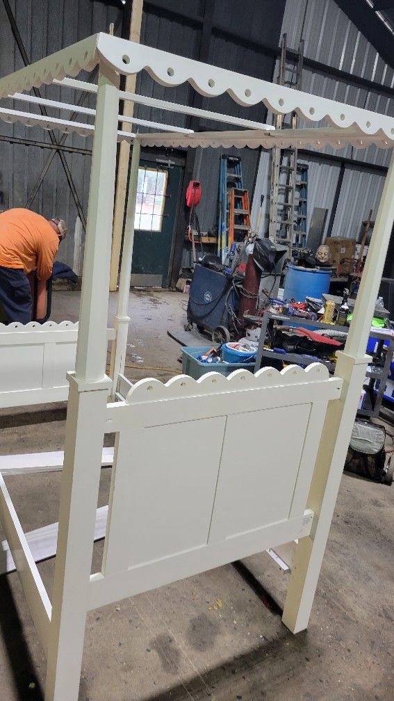 Twin Canopy Bed Frame