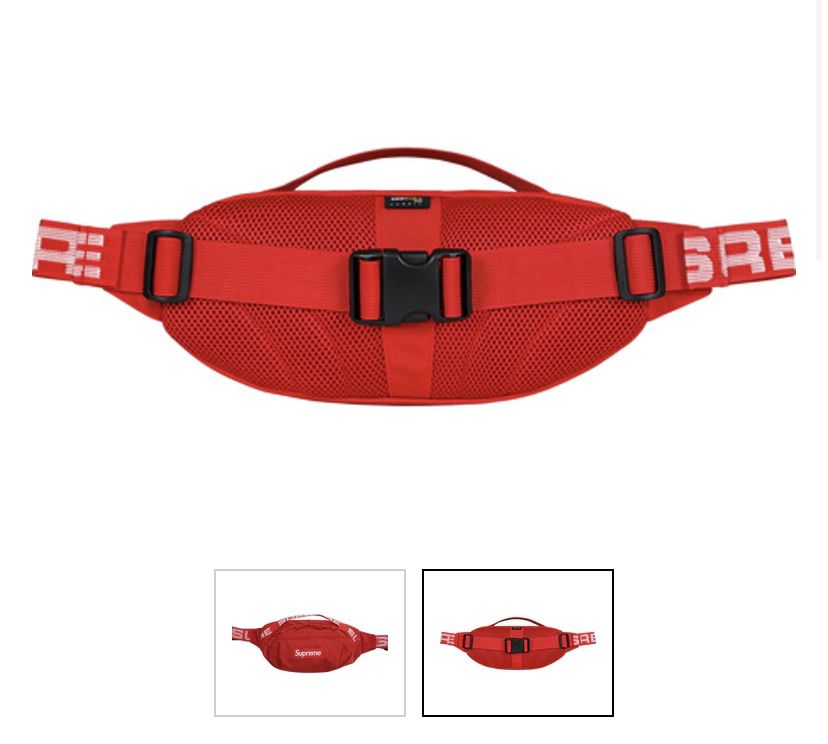 Supreme Fanny Pack Red
