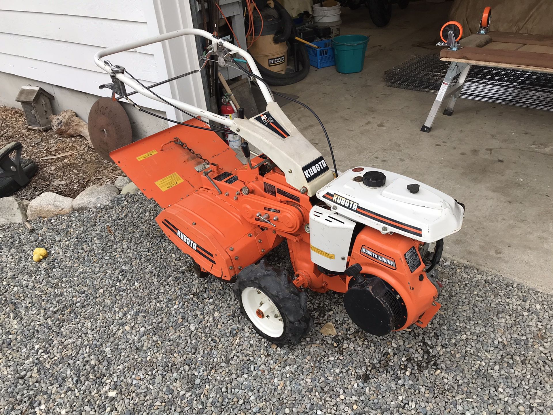 Kubota AT70S walk behind rototiller for Sale in Lakebay, WA OfferUp