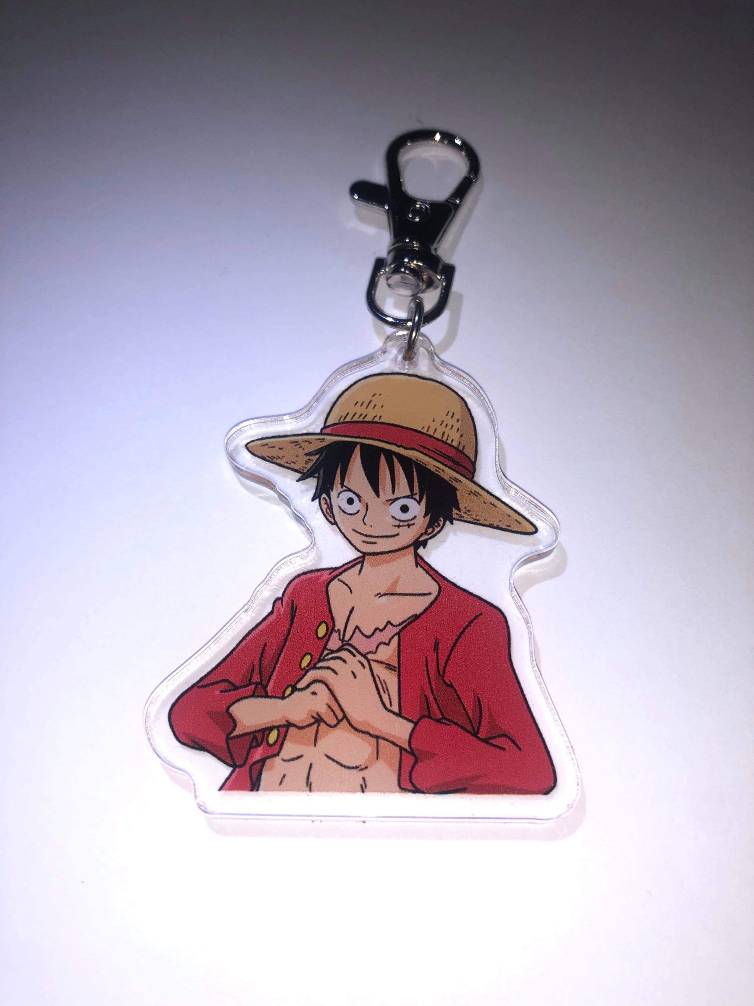 Anime KeyChains- One Piece, Black Clover, Naruto. ETC