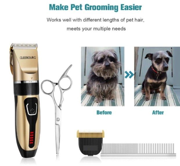 Proffesional Grade Pet Grooming Trimmer