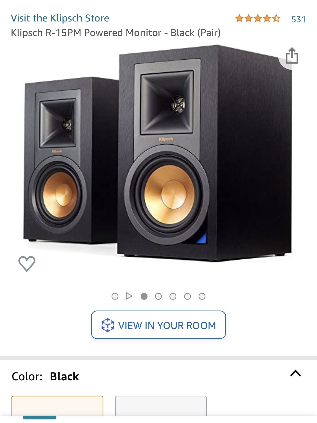 Klipsch R-15PM Active Speakers
