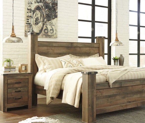 Süper Model 👉💲Trinell Brown Poster Bedroom Set
by Ashley Furniture 