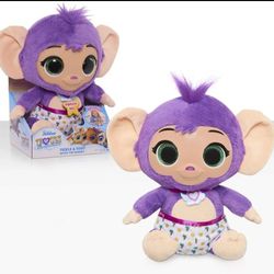Disney Jr. 10" Tickle & Toot  Baby Mitsu the Monkey Interactive Plush - T.O.T.S Thumbnail