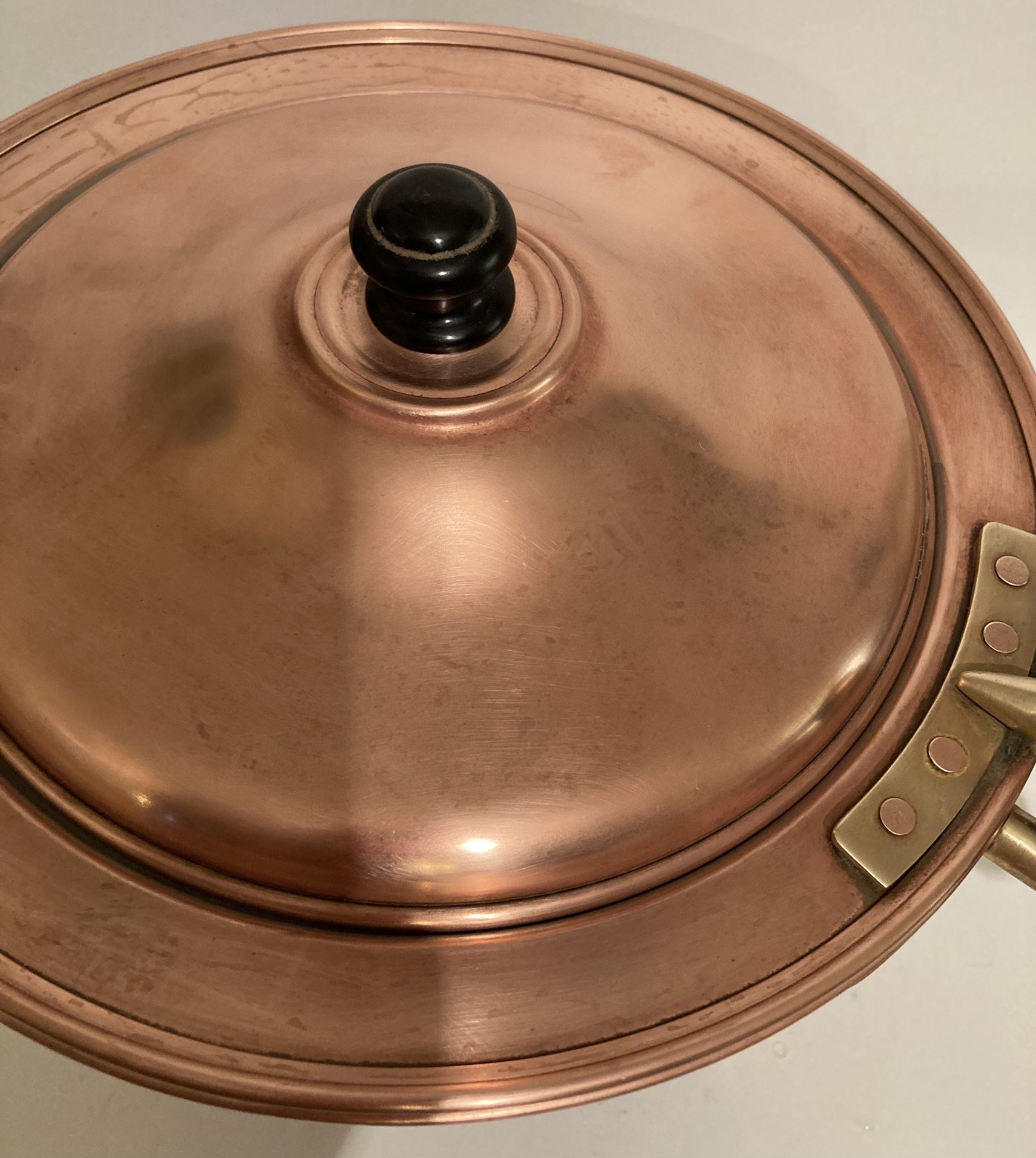 Vintage Copper Chafing Dish