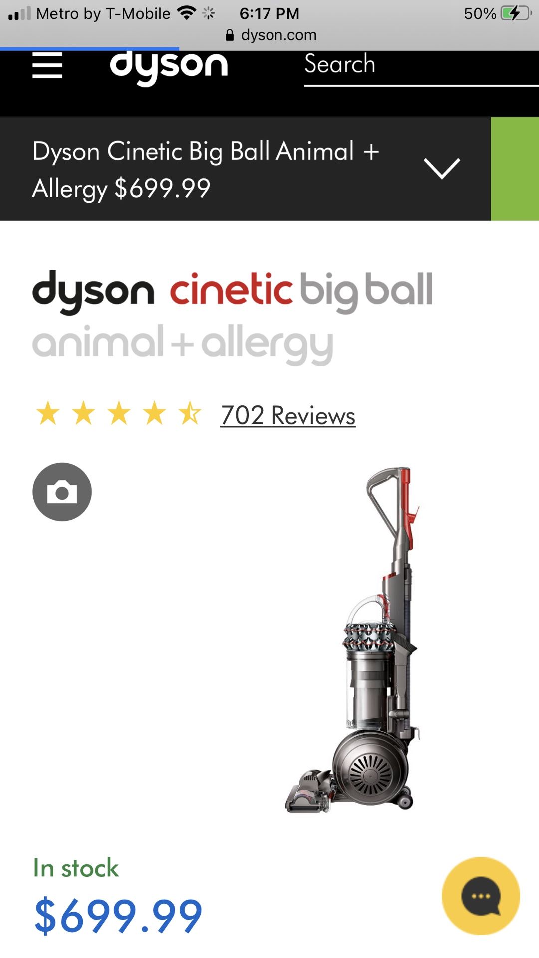 Dyson big ball animal and allergy