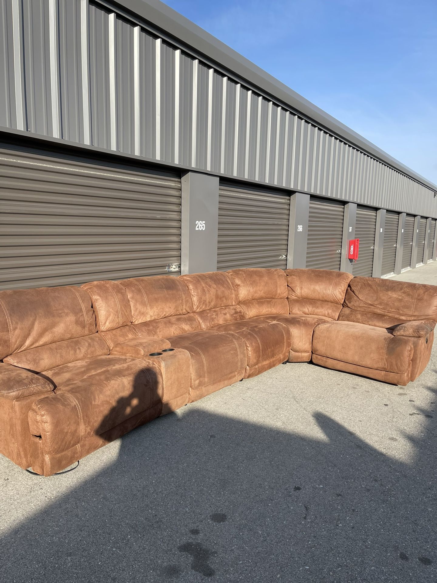 Electric Reclining Sectional - Free Delivery