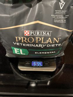 Bag Of Purina Pro Plan Veterinary Diets EL Elemental 8lbs Prescribed Food For IBD  lymphangiectasia Thumbnail