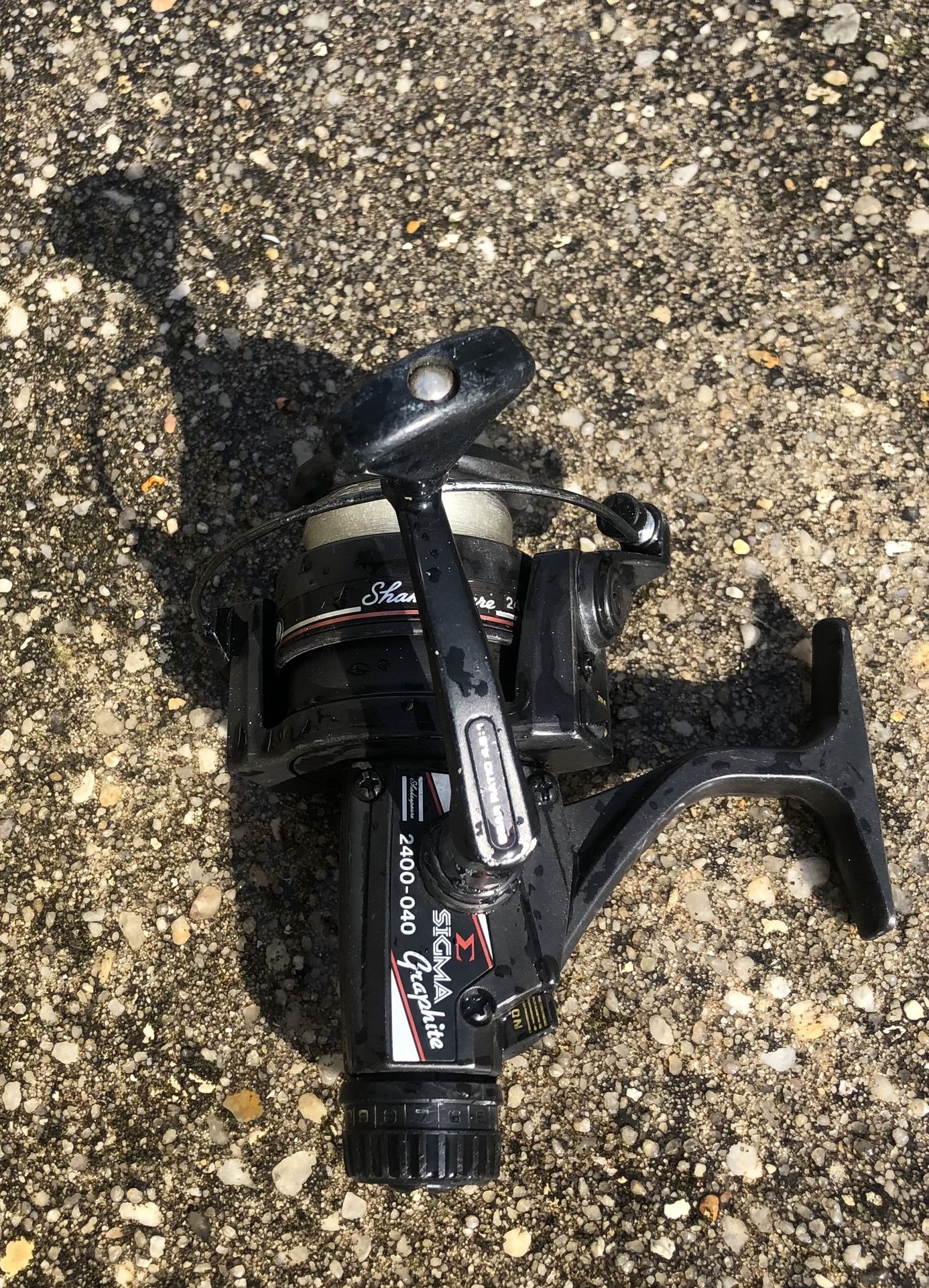 Shakespeare Sigma Pro Graphite Spinning Reel 2400-040 - Made In Japan