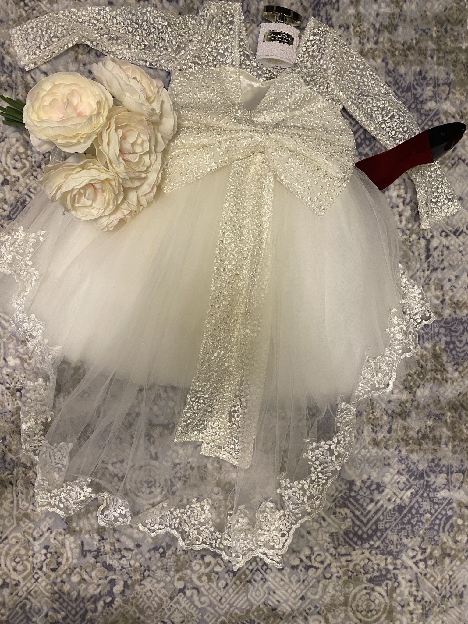 Wedding ,floral , Birthday , Dress