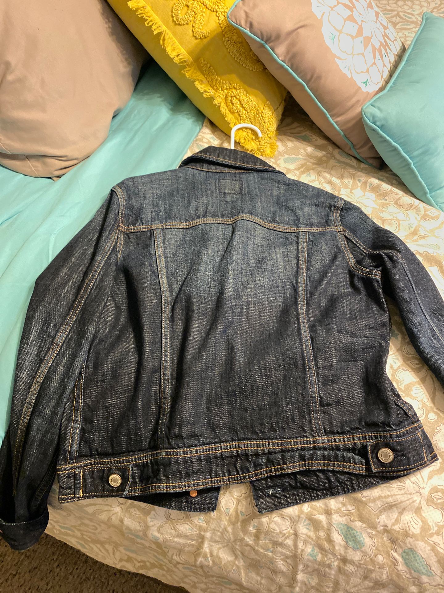 American Eagle denim dark jacket MEDIUM