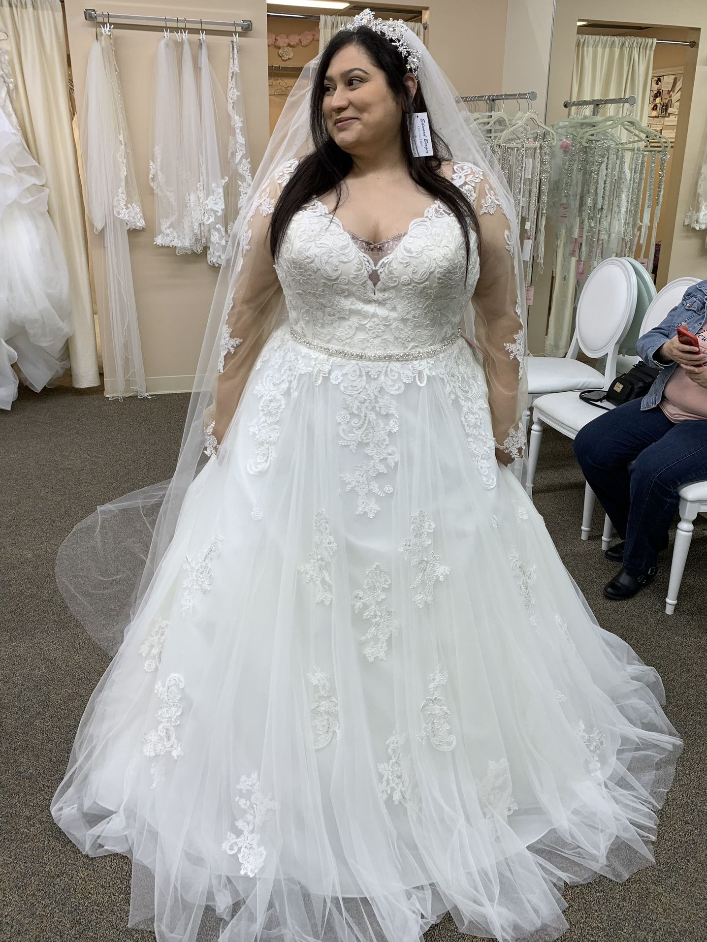 Wedding Dress Size 24 