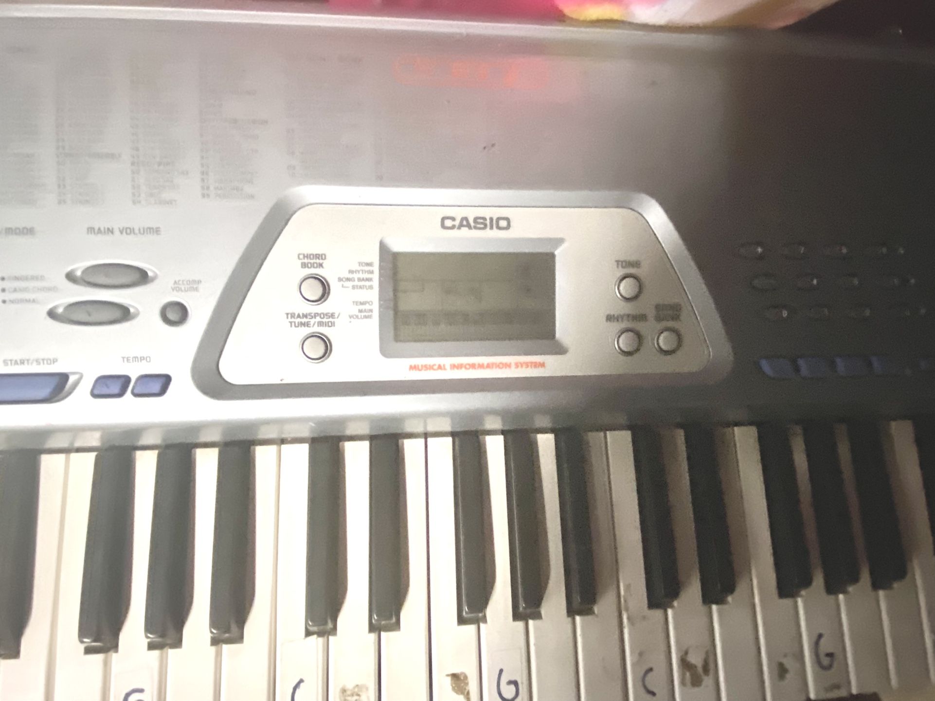 Free-Electric keyboard