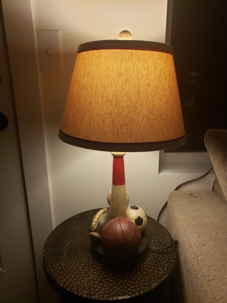 Sports Theme Table Lamp