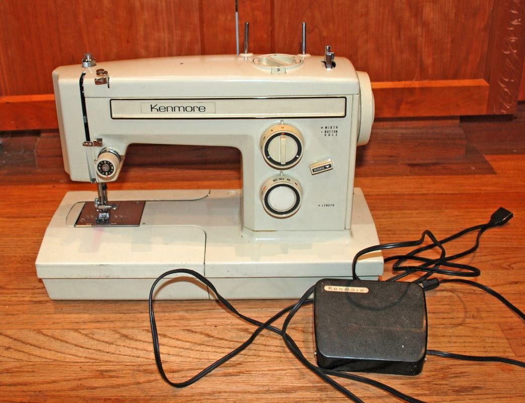 Sears Kenmore Sewing Machine 158 19461 Free Arm Vintage Japan For Sale