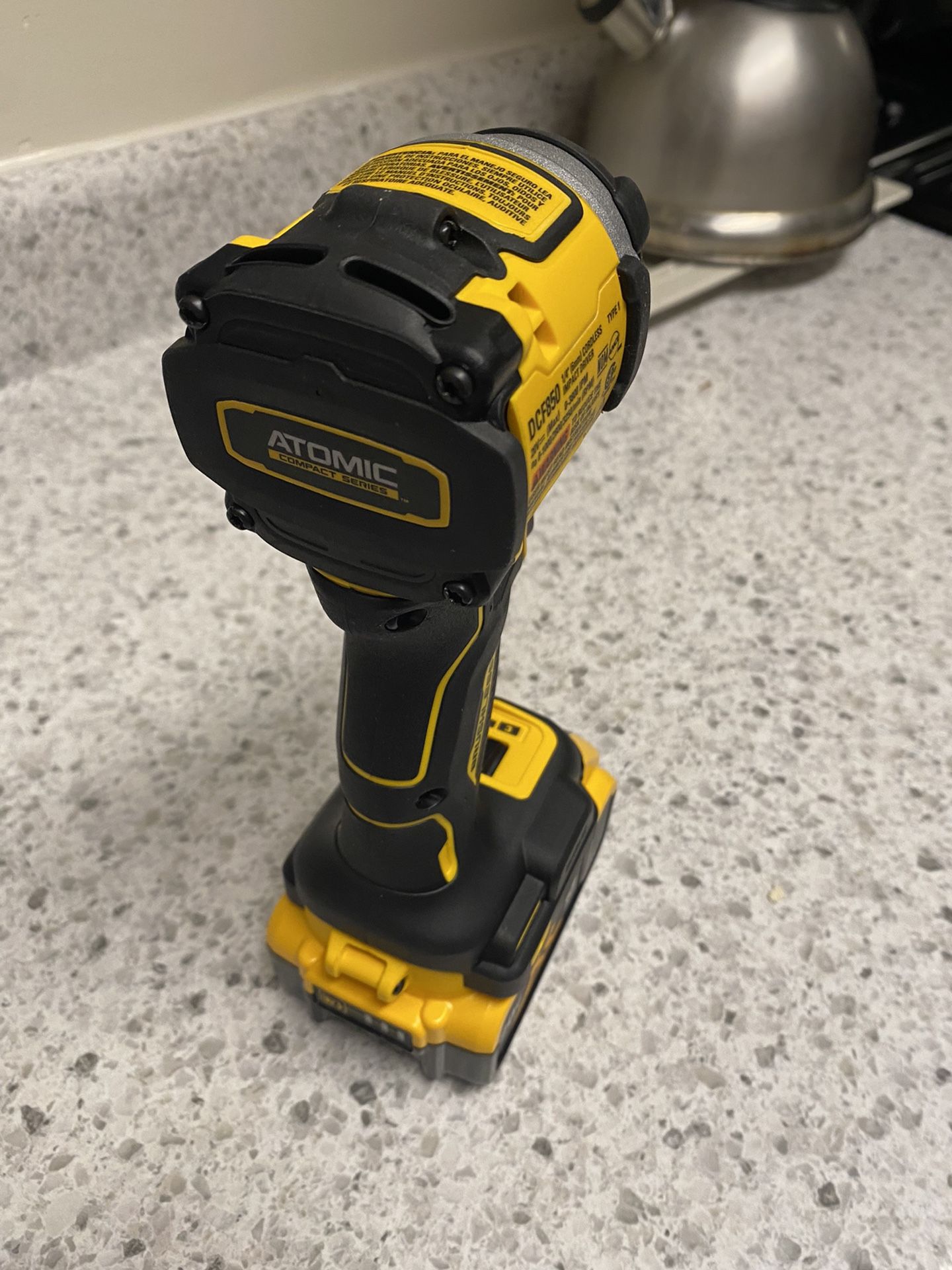 Dewalt Drill With A Battery