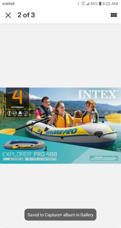 Inflatable boat 4 Persons Thumbnail