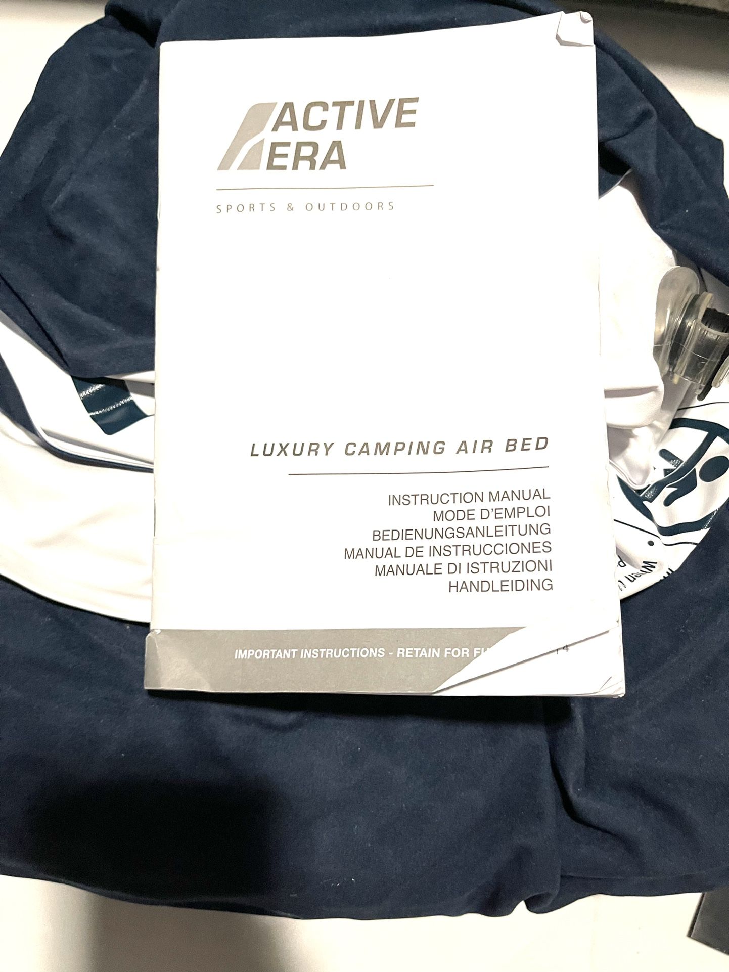 Active Era Luxury Camping Twin Air Mattress Bed