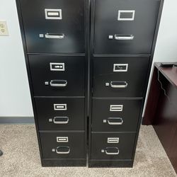 4 Drawer Vertical File Cabinets With Keys Thumbnail