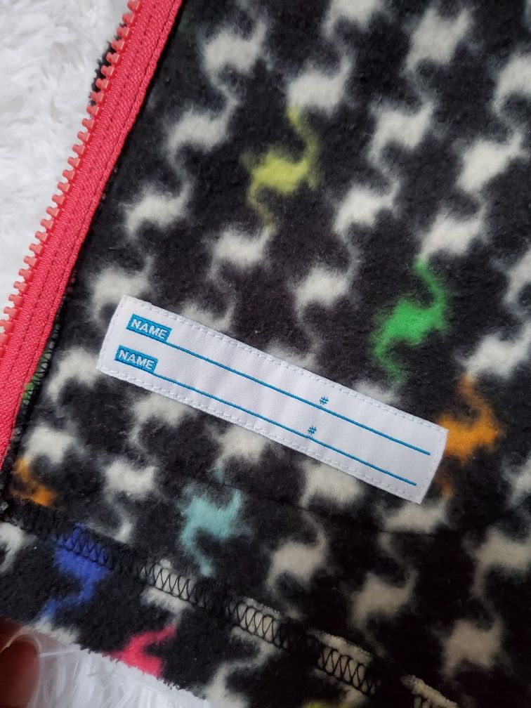 COLUMBIA GIRL'S RAINBOW FLEECE JACKET!