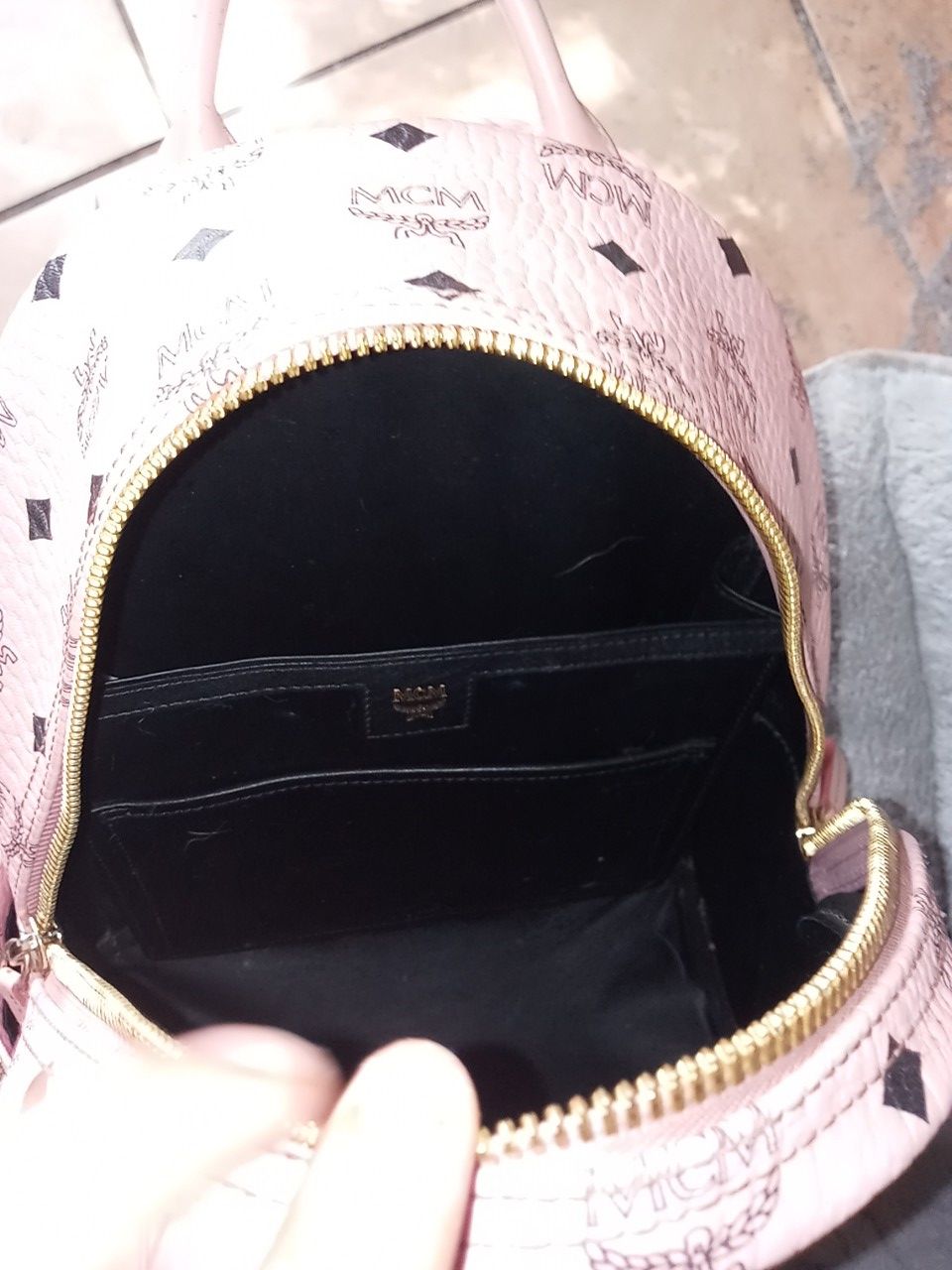 MCM- Stark Studded Backpack