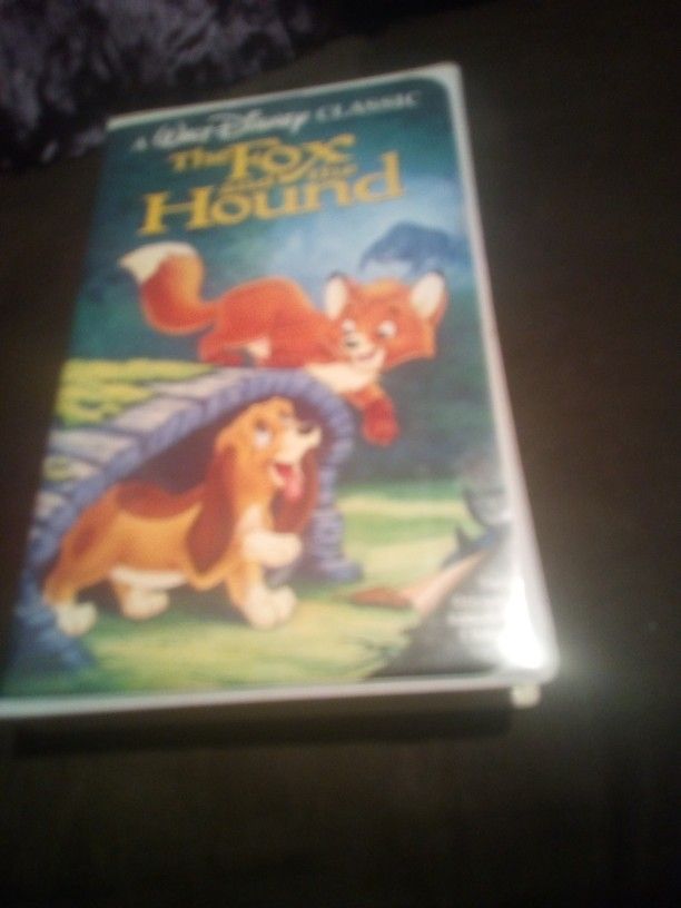 Rare The Fox And The Hound Vhs