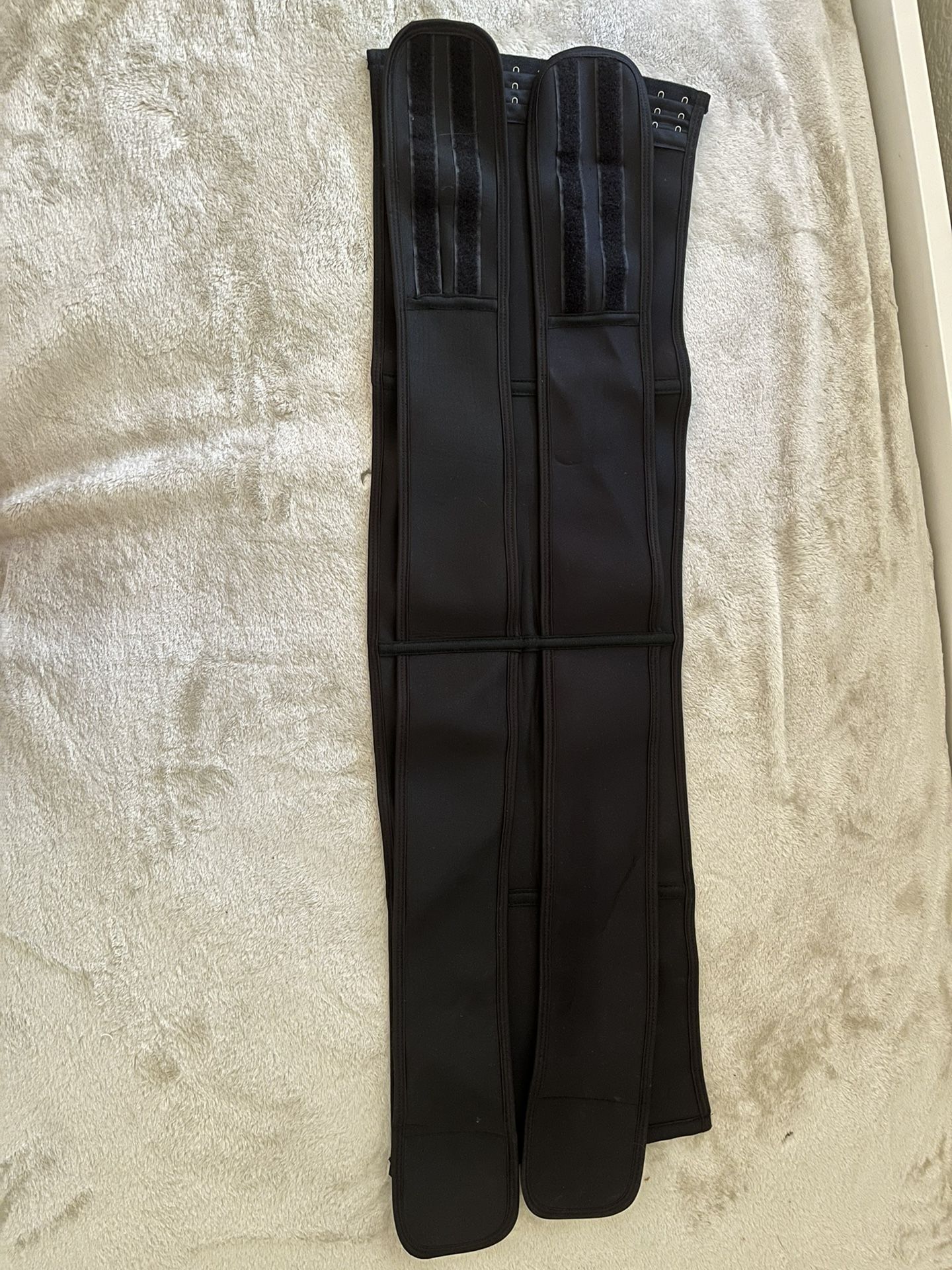 Workout Corset Sweat Waist Trainer Black Size Medium