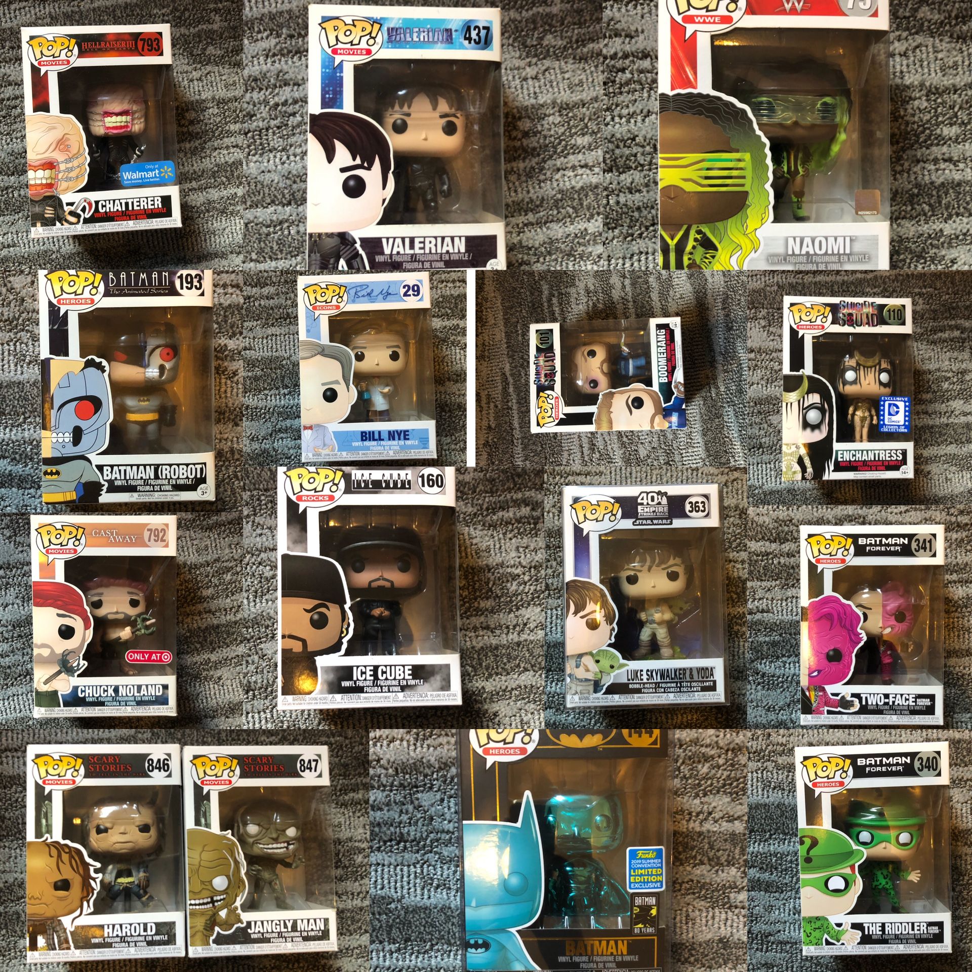 Funko Pops Collectibles