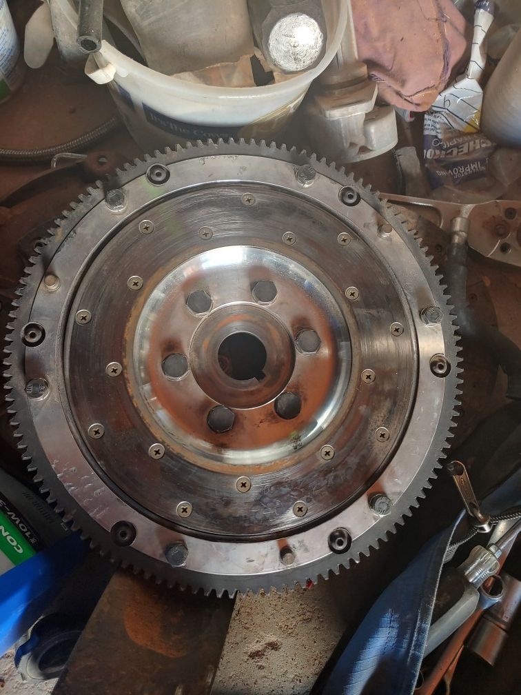 Rx7 turbo2 aluminum flyweel