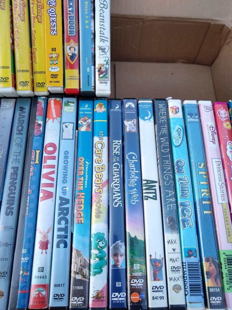 Big Box Of Awesome Children's Dvds