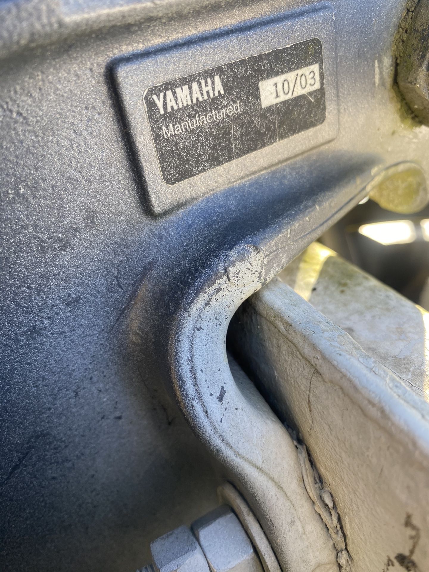 90 hp Yamaha outboard motor