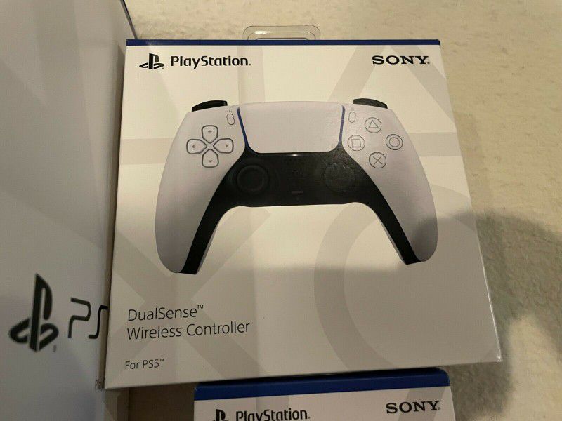Sony PlayStation 5 Disc Edition Console + Extra Controller + Dual Charger