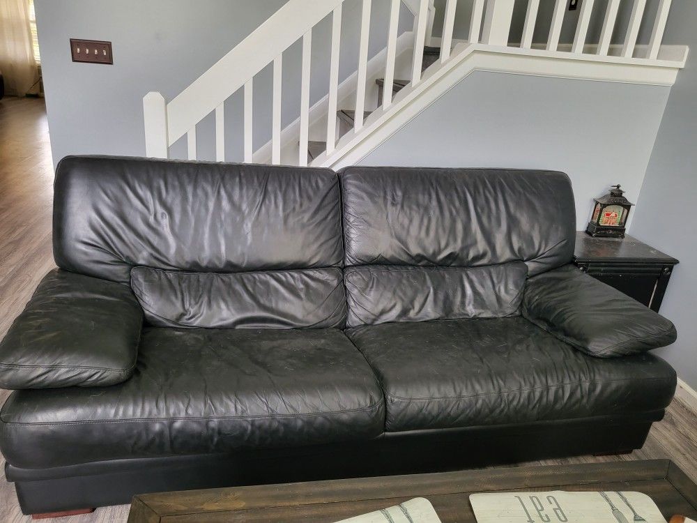 Lether Sofa Set