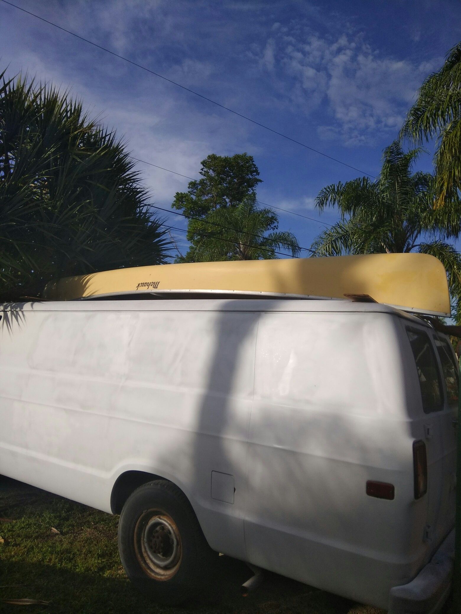 Canoe mohawk fiberglass for Sale in Miami, FL OfferUp