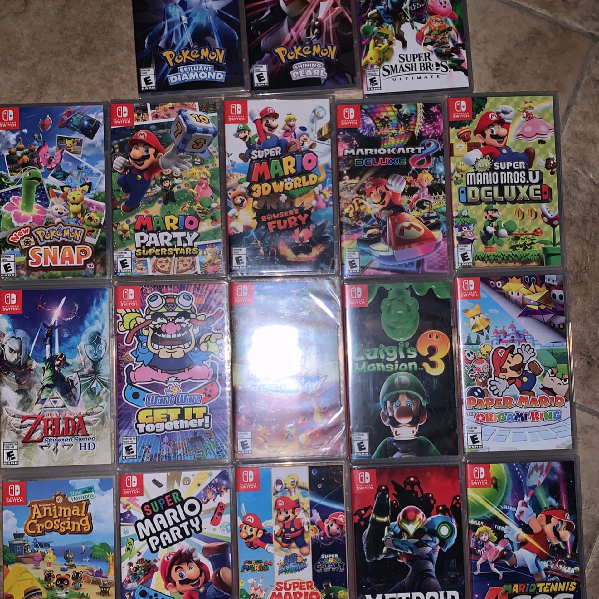 Nintendo Switch Games (All brand new) 