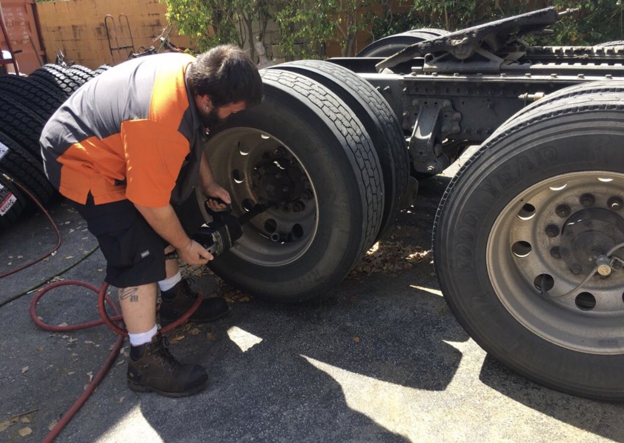 Dump truck commercial trailer tire tires loader chipper bobcat forklift