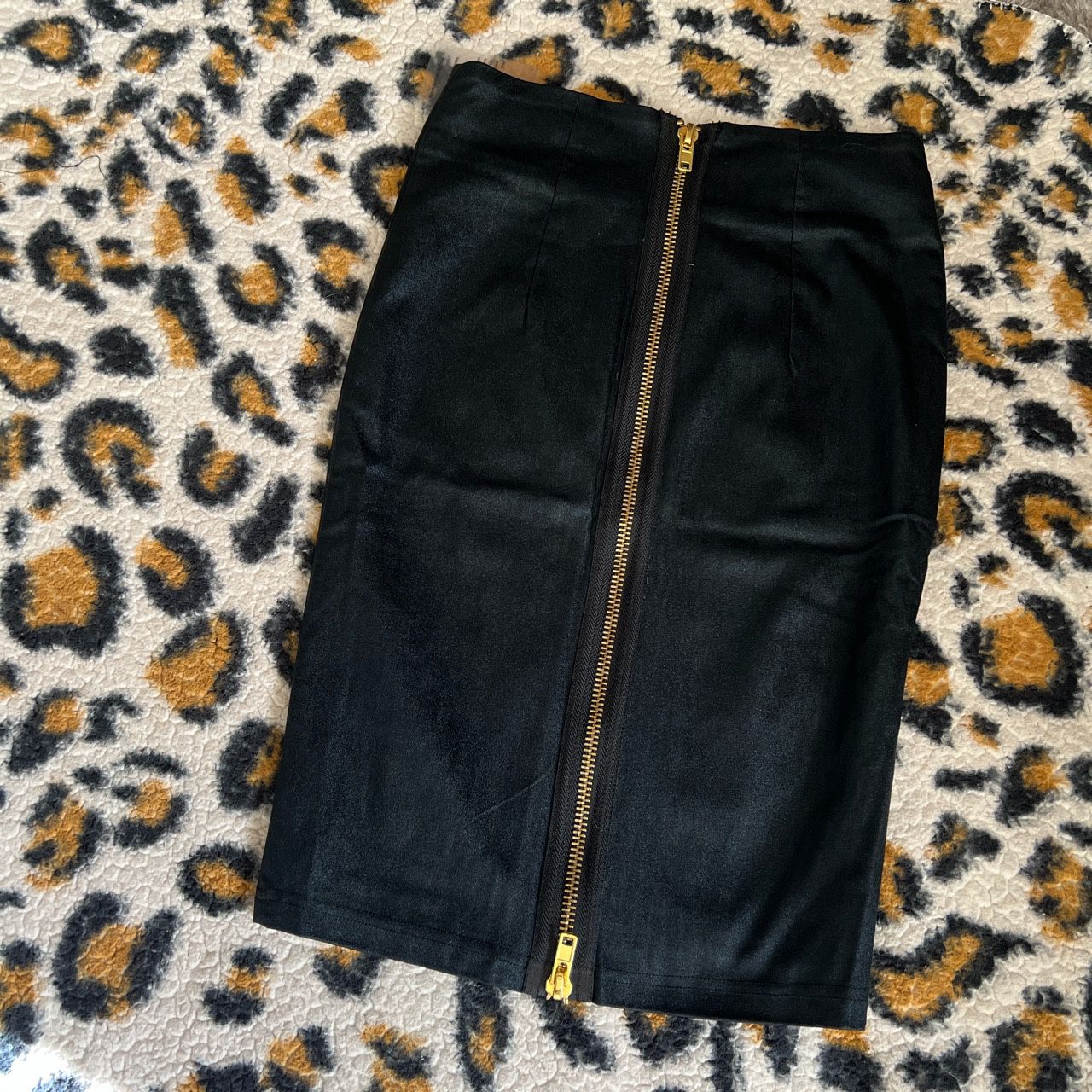 Brand New Fo-leather Pencil Skirt